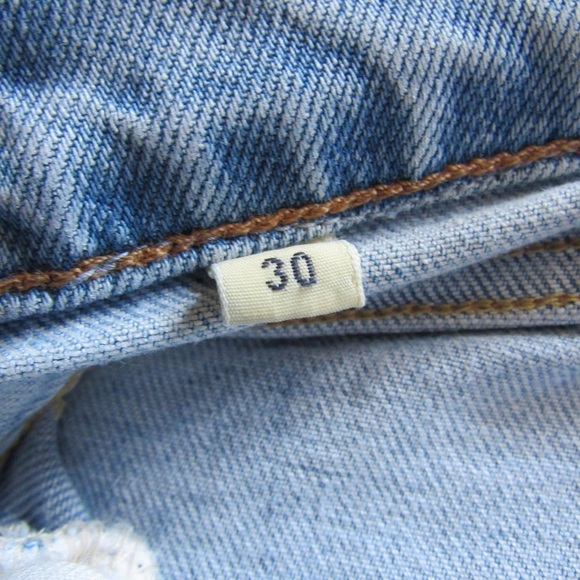 Citizens Of Humanity Cutoff Shorts 30 Premium Vintage Olivia DIY Cut Light Wash - Picture 9 of 9